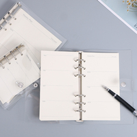 A7 A6 A5 Recharges de papier pour plan hebdomadaire et mensuel Page intérieure Cornell Cahier à spirale de 45 feuilles Pages de reliure à feuilles mobiles
