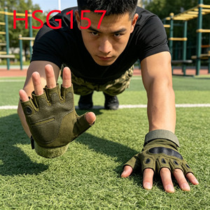 HY,Hard Shell Knuckle Protection Men/<strong>women</strong> Tactical Gear Gloves <strong>Wilderness</strong> Survival Training Precision Fit Combat Gloves HSG158 - Product Image 4