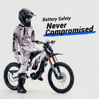 Moto électrique Surron Europe Light Bee X 2026 72v10000w noire, moto tout-terrain électrique