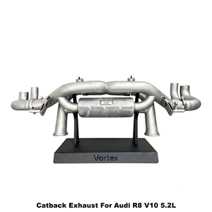 Système d'échappement à soupapes en acier inoxydable Vortex Aggressive Sound pour Audi R8 V10 5.2L 2023, amélioration des performances - Product Image 1