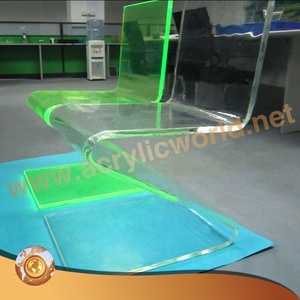 Chaise de salle à manger en acrylique transparent moderne, chaise de salon, chaise transparente personnalisée - Product Image 2