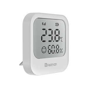 Sensor de Temperatura y Humedad Heiman Zigbee con Pantalla LCD, Monitor Remoto de Precisión SENSIRION, Alertas de la Aplicación para Hogar e Invernadero - Product Image 3