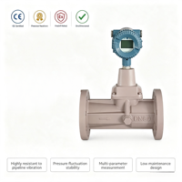 High Precision Exd IIC T6 Rated LUXZ Series Swirl Flow Meter for Oil & Gas Transmission Pipeline Detection