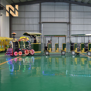 Tren Temático Polar Premium para 28 Personas - Atracciones <span class=keywords><strong>de</strong></span> Parque <span class=keywords><strong>de</strong></span> Diversiones, Tren sin Rieles - Product Image 5