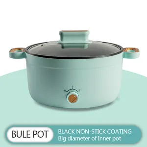 Electric Pot Cooker 2-3 People 4L Kitchen Electric Appliances Multifunctional Cooker Multi Electric Cooker Hot Pot With Non-stick Coating
