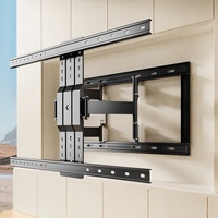 Soporte de TV LCD Inclinable de Alta Calidad A7-1 de 85 Pulgadas, Capacidad de Carga de 50 kg, Soporte de Pared Giratorio para Pantalla de 40-85 Pulgadas