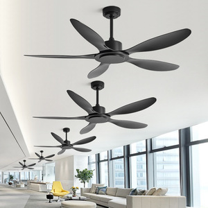 <b>Ceiling</b> <b>Fan</b> Ac Motor <b>Remote</b> <b>Control</b> Reversible Airflow For Living Room And Study - Product Image 1