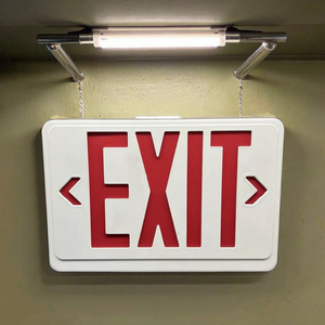 Chỉ báo thoát hiểm khẩn cấp hành lang cứu hỏa cộng đồng dấu hiệu xuất khẩu thương mại ngoại giao lời khuyên tiếng Anh và ngoại ngữ - Product Image 5