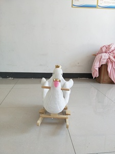 Enfants enfants en bois animaux à <span class=keywords><strong>bascule</strong></span> bébé à monter jouet cadeau siège chansons - Product Image 3