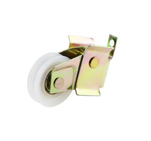 ลูกกลิ้งประตูบานเลื่อนไนลอนสีขาวม้วนได้ง่ายสำหรับตลาด <span class=keywords><strong>aisan</strong></span> - Product Image 1