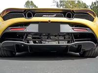 Livraison rapide de haute qualité prix de vente entier Kits de carrosserie de pare-chocs arrière de style OEM en Fiber de carbone sèche pour Mclaren 720S