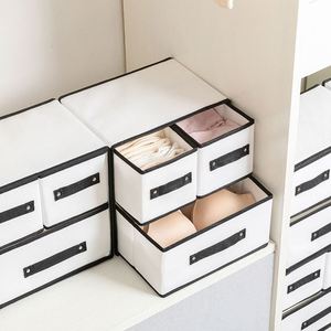 Caja de Almacenamiento Plegable de Tela No Tejida de 3 Capas, Organizador de Armario para Ropa, Cajones, Ropa Interior, Calcetines, Contenedores Cúbicos para Armario - Product Image 2