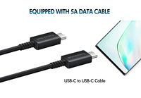 Chargeur mural rapide USB-C 45W en matériau PC, adaptateur de voyage UE, directement de l'usine, pour Samsung Galaxy S24 S23 Ultra