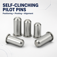 Goupille de positionnement dentelée RPINS en acier inoxydable 304, passivée et anticorrosion, pour boîtiers d'équipements extérieurs