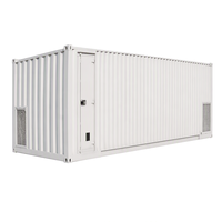 Système de Stockage d'Énergie Solaire Conteneurisé (BESS) 20 pieds 5 MWh Fiable, LFP à Refroidissement Liquide, EMS, Connexion au Réseau, Cellules de Grade A