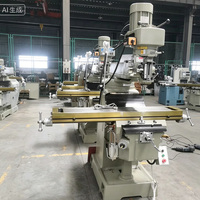Industrielle Manuelle Fräsmaschine Universelle Vertikal-Horizontal-Fräsvorrichtung für Mechanische Fertigung