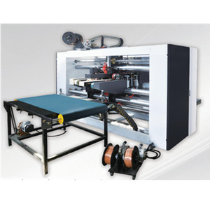 Sdj2500 bán tự động đơn hoặc đôi miếng hộp carton khâu máy với 17 # phẳng khâu dây - Product Image 1