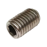 Vis de positionnement M3-M16 en acier inoxydable à ressort avec embout en nylon POM pour fixations, vis de réglage personnalisées