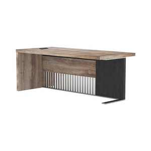 Almacén de EE. UU. con envío gratis en stock Mesa organizadora de escritorio Ceo Boss High Tech Executive Escritorio en forma de L Muebles de oficina - Product Image 4