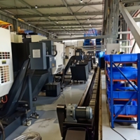 Gaines de protection pour centre d'usinage CNC, protections de voies pour rails de guidage