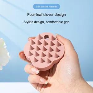 แปรงซิลิโคนนวดฟันแบบนิ่มรูปผีเสื้อสำหรับผู้ใหญ่ใช้ในบ้านด้ามจับพลาสติก - Product Image 2