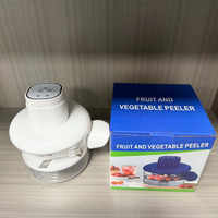 Elektrische automatische ABS multifunctionele fruit- en groenteschiller voor aardappelen en druiven