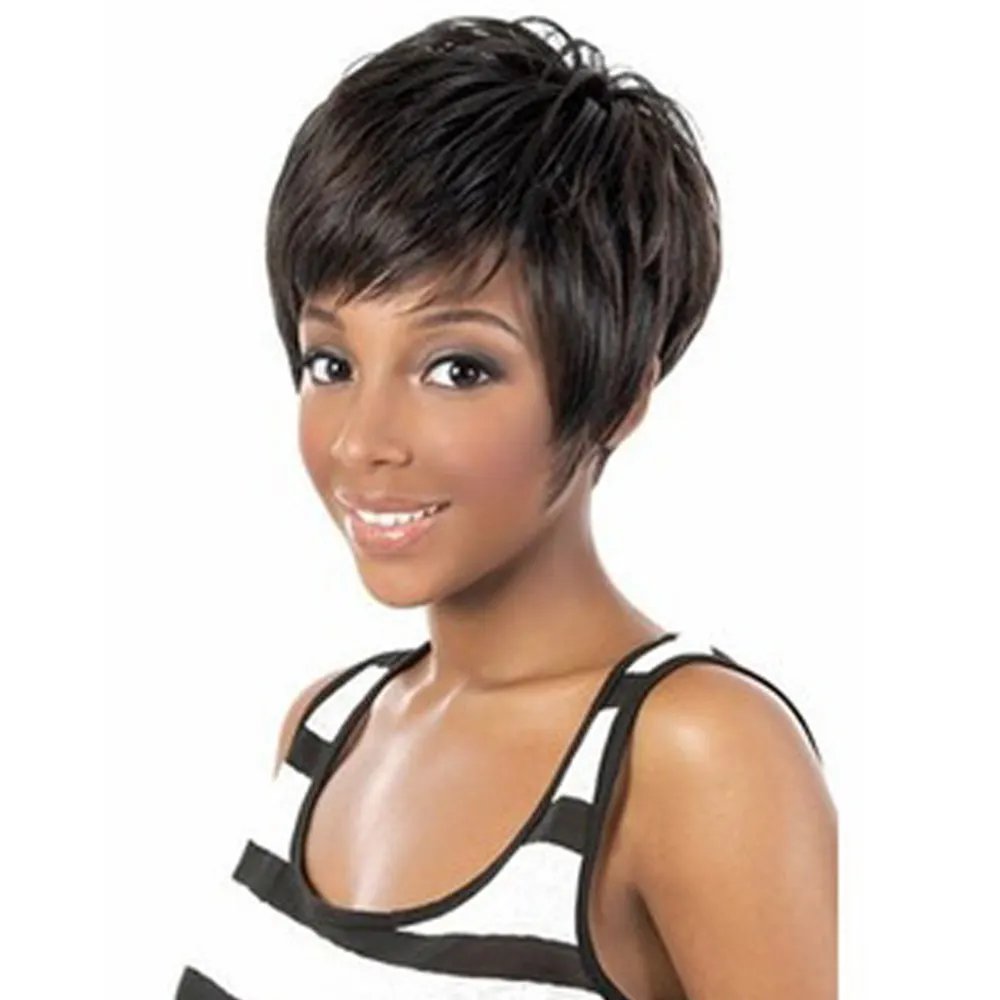 Instock wholesale New Style short Wig high temperature fiber synthetic wigs for women