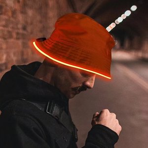 Màu xanh lá cây <span class=keywords><strong>Rave</strong></span> <span class=keywords><strong>LED</strong></span> xô hat Neon <span class=keywords><strong>Rave</strong></span> phụ kiện lễ hội trang phục ánh sáng lên <span class=keywords><strong>Rave</strong></span> xô hat cho nam giới phụ nữ - Product Image 2