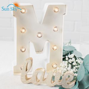 Eccellente qualità personalizzata LED tendone lettere personalizzabili luce fino a segni per la casa eventi speciali festa proporre decorazioni - Product Image 4