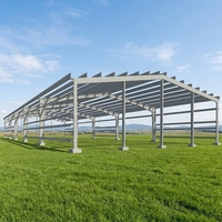 Bâtiment d'entrepôt préfabriqué en acier à faible coût, matériaux de construction certifiés CE, installation rapide, garantie 5 ans, sûr et fiable