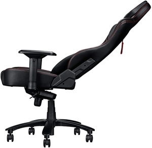 <span class=keywords><strong>Silla</strong></span> de soporte Lumbar de espuma viscoelástica Cadeira <span class=keywords><strong>Gamer</strong></span> de lujo, <span class=keywords><strong>silla</strong></span> de juego de trabajo de escritorio Rgb con respaldo reclinable Rog negro con mecanismo de rana - Product Image 5