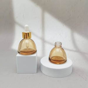 ขวดแก้วใส่น้ำมันหอมระเหยทรงกรวยสีว่าง15มล. 30มล. ดีไซน์ใหม่ - Product Image 4