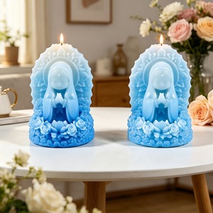 Creative Portrait Relief Silicone <b>Mold</b> DIY <b>Candle</b> Making Tool Home Decoration Plaster <b>Mold</b> Customizable Shape Mother's Day Gift - Product Image 4