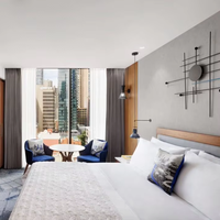 Ensemble de meubles de chambre à coucher d'hôtel cinq étoiles Emmy Collection de bois de style moderne pour le salon inspiré par Melbourne