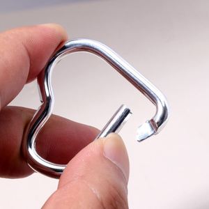 Heart Shaped Love Heart Aluminum Carabiner Spring Hook for Backpack Kettle Environmental Friendly Portable Sports Style High - Product Image 3