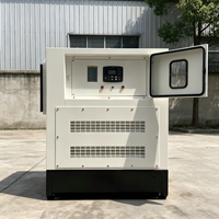 Générateur diesel haute efficacité 300 kW triphasé 400 kVA silencieux avec volant d'inertie, alimenté par un moteur Ricard refroidi par eau