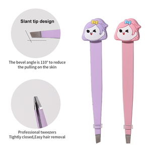 LMLTOP Durable Eyebrow Grooming Kit <strong>Scissors</strong> Tweezers Slanted Blade for Comfortable <strong>Use</strong> Travel-Friendly Achieve Perfect <strong>Brows</strong> - Product Image 3