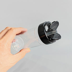 8 oz rõ ràng lọ gia vị nhựa thảo mộc muối hạt tiêu Shaker rắc Container có nắp đậy BBQ chà nhà bếp sử dụng bán buôn - Product Image 3