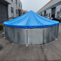 Hersteller Custom Galvani zed Steel Wassertank Silo Abnehmbarer landwirtschaft licher Bewässerungs wassertank