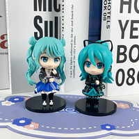 6 pièces/ensemble 10CM Hatsvne Miku Cos Angel Version Figurine d'anime Mystery Blind Box Toy Catcher Gachapon Egg Box Game Prizes Toys