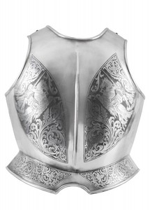 Torso de Armadura de Acero Estilo Marto de Alta Calidad con Diseño Metálico Grabado y Acabado Premium para Coleccionistas y Decoración - Product Image 2