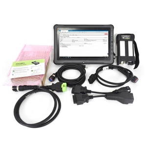 For Genuine Vocom2 Vcomii Excavator Bus Diagnostic Tool + F110 <b>Tablet</b> for Vocom II 88894000 PTT 2.<b>8</b> Euro6 Truck Scanner Tool - Product Image 1