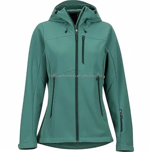 Custom Women's Clothing Spring Autumn Waterproof Breathable Hooded Softshell Parka Coats And Jackets