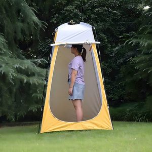Tente de Douche Portable pour une Personne, <span class=keywords><strong>Abri</strong></span> Léger Contre la Pluie, Cabine d'Urgence pour Toilettes et Vestiaire pour le Camping et la Randonnée - Product Image 4