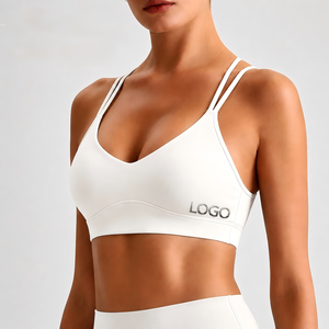 Sujetador deportivo de alta elasticidad para mujer, con absorción de impactos, transpirable, con relleno extraíble, para correr al aire libre, gimnasio, entrenamiento, yoga - Product Image 5