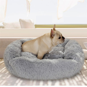 Plush Soft Cat <strong>Bed</strong> Pet Supplies Solid Color Kennel Mat Winter Warm <strong>Dog</strong> Cat <strong>Bed</strong> for Small Medium Large Pets - Product Image 4