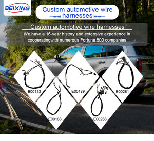 Sistem Pencahayaan Kunci Pintu Kendaraan Kabel Harness Mobil E00029 PVC 12V Adaptor Konektor untuk Kabel Harness Otomotif - Product Image 4