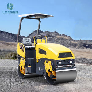 Rullo Compattatore a Doppio Tamburo LS20H, 2 Tonnellate, Forza di Compattazione 35KN, Frequenza di Vibrazione 70Hz - Product Image 3