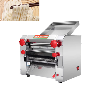 Machine à pâtes électrique commerciale en acier inoxydable, presse à nouilles automatique, machine à rouler et à couper la pâte, nouvelle machine à farine - Product Image 1