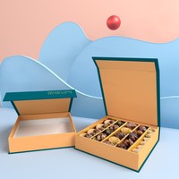 Offre Spéciale Boîte d'Emballage Luxe pour Chocolats Vente en Gros, Boîte Rigide Personnalisée Magnétique Réutilisable pour Sushi, Biscuits, Pâtisseries, Bonbons